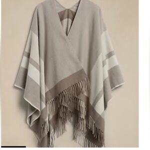 Banana Republic shawl wrap poncho